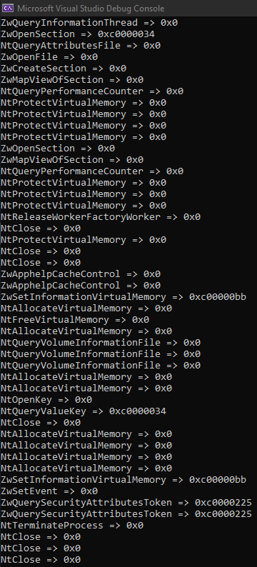 NtSetProcessInformation Hook